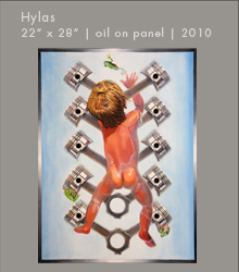 Hylas | Oil on Panel | 22" x 28"